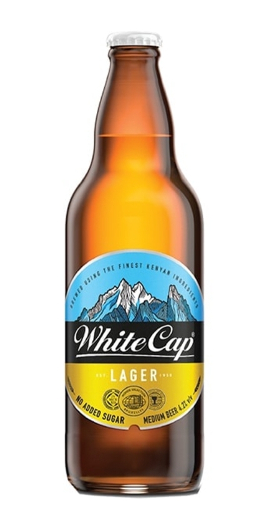 White Cap Bottles